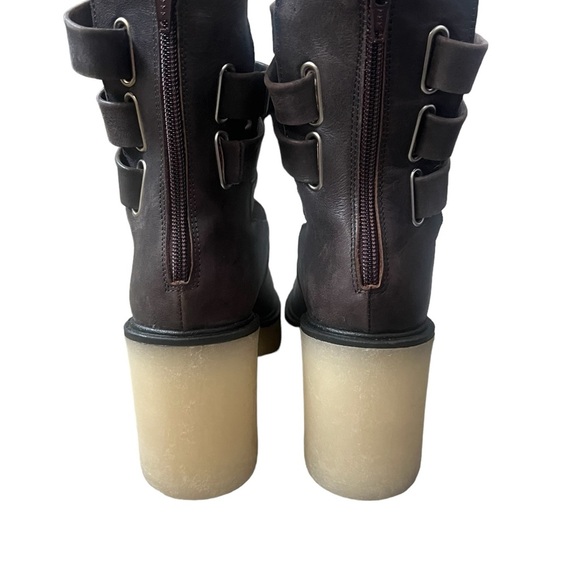 Free People Dark Brown Ankle Boots - Picture 11 of 14